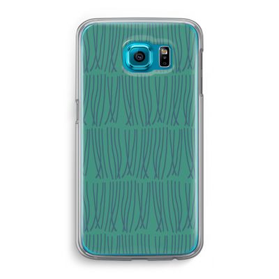 Swirls: Samsung Galaxy S6 Transparant Hoesje