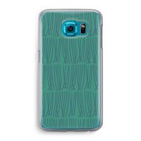 Swirls: Samsung Galaxy S6 Transparant Hoesje