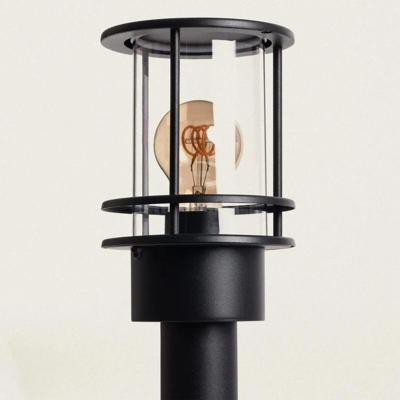 Staande zwarte tuinlamp met E27 fitting &apos;Winston&apos;