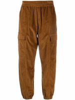 Marcelo Burlon County of Milan pantalon de jogging Cross en velours côtelé - Marron