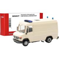 Herpa 013949 H0 Hulpdienstvoertuig Mercedes Benz Vario reddingswagen, wit Herpa 013949 H0 Hulpdienstvoertuig Mercedes Benz Vario reddingswagen, wit