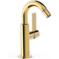 Bidetkraan Tres Project | Opbouw | Mengkraan | 1-hendel | Rond | 24k Goud glans