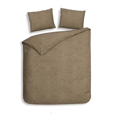 Dekbedovertrek Katoen - Franela - Taupe - Tweepersoons (200x200 Cm) - Taupe Katoen Flanel - Effen - Heckett Lane - Dekbed-Discounter.nl Dekbedovertrek Katoen - Franela - Taupe - Tweepersoons (200x200 Cm) - Taupe Katoen Flanel - Effen - Heckett Lane - Dekbed-Discounter.nl