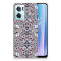 OnePlus Nord CE 2 5G TPU Siliconen Hoesje Flower Tiles - thumbnail