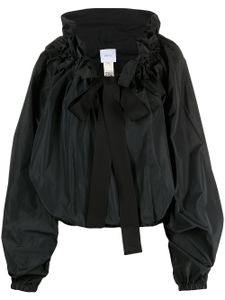 Patou blouse à manches bouffantes - Noir