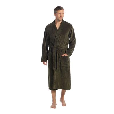 Ten Cate Badjas Heren Donker Groen-L