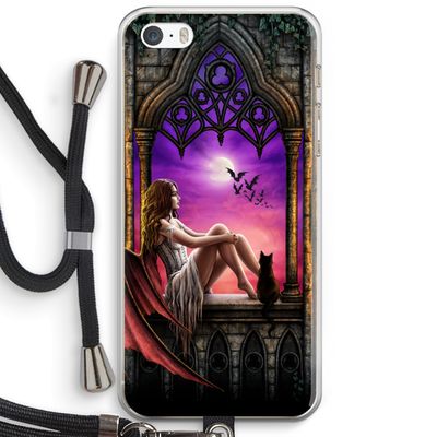 Kinderen van de nacht: iPhone 5 / 5S / SE Transparant Hoesje met koord