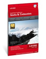 Wandelkaart Hoyfjellskart Snota - Trekanten | Noorwegen | Calazo