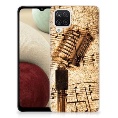 Samsung Galaxy A12 | Siliconen hoesje | met foto Bladmuziek Samsung Galaxy A12 | Siliconen hoesje | met foto Bladmuziek