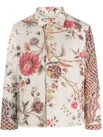 By Walid floral-print cotton jacket - Multicolore