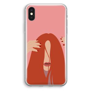 Woke up like this: iPhone XS Transparant Hoesje