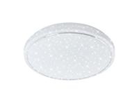 Briloner LED-plafondlamp met sterreneffect (56 cm diameter met decoratieve ring)