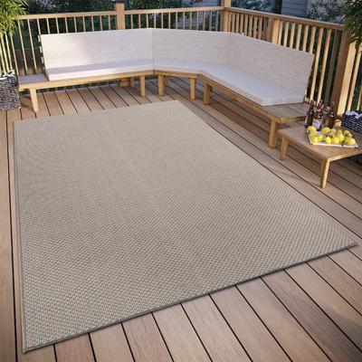 Buitenkleed Pure - Beige maat: 120x63cm - materiaal: Polypropyleen - Dekbed-Discounter.nl
