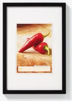 Walther Peppers houten fotolijst 15x20cm zwart