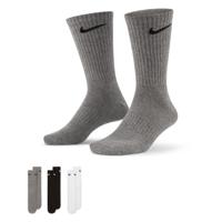 Nike Everyday Lightweight Sportsokken 3-Pack Grijs Zwart Wit