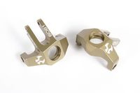 AR60 Machined Steering Knuckles (Hard Anodized) (2pcs) (AX31434) - thumbnail