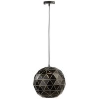 Deko Light Asterope rund 500 342134 Hanglamp LED, Halogeen E27 40 W Zwart