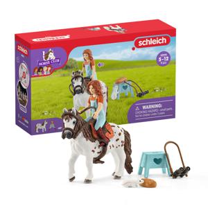 Schleich Horse Club - Mia & Spotty speelfiguur