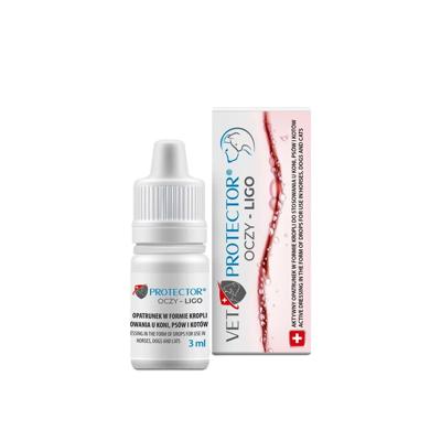 JM SANTE Vet Protector Ligo - oogdruppels voor honden en katten - 3 ml