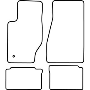 Automatten passend voor Jeep Grand Cherokee 2005-2010 TMJE503
