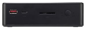 Shuttle XPÐ¡ slim NC10U5 PC/workstation barebone i5-8265U 1,6 GHz Zwart Intel SoC FCBGA1528