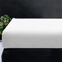 Sleeptime Teddy hoeslaken Wit 160 x 200 cm