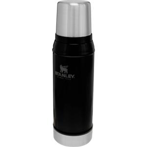 STANLEY Stanley Classic Bottle S Matte Black Pebble Thermosfles Zwart 0.75 l 10-01612-028