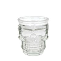 Doodshoofd shotglas - glas - 50ml - shot glazen / borrel glaasje - shotjes