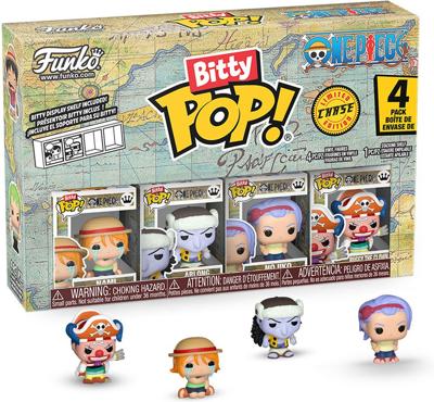 One Piece Funko Bitty Pop! 4-Pack: Nami / Arlong / Nojiko