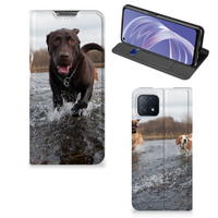 OPPO A73 5G Hoesje maken Honden Labrador - thumbnail