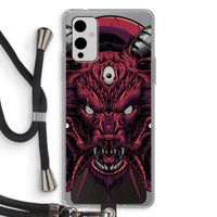 Hell Hound and Serpents: OnePlus 9 Transparant Hoesje met koord