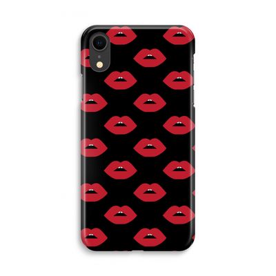 Lips: iPhone XR Volledig Geprint Hoesje