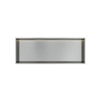 Hotbath &More Inbouwnis - 30 x 80 x 10 cm - met LED-verlichting - RVS 316