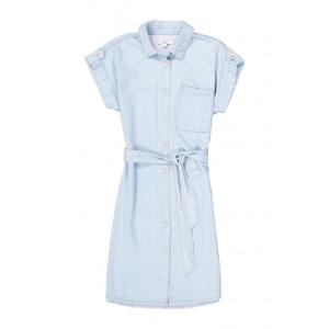 Garcia - Blauw | unisex | Jurk | Blauw | L | regular | Kamst mode
