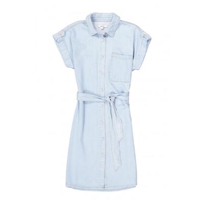 Garcia - Blauw | unisex | Jurk | Blauw | XXL | regular | Kamst mode