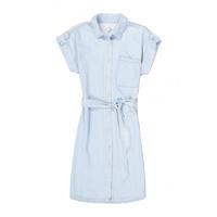 Garcia - Blauw | unisex | Jurk | Blauw | L | regular | Kamst mode