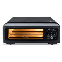 TurboTronic PO12 Elektrische Pizza Oven – Slimme Pizzaoven tot 400 °C – Zwart - thumbnail