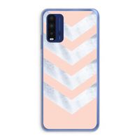Marmeren pijlen: Xiaomi Redmi 9T Transparant Hoesje