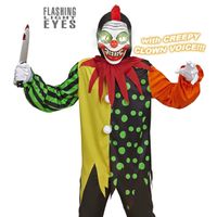 Horror Clown Jongen Kostuum Elektro