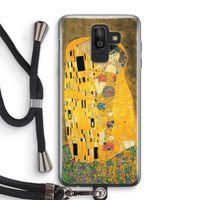 Der Kuss: Samsung Galaxy J8 (2018) Transparant Hoesje met koord