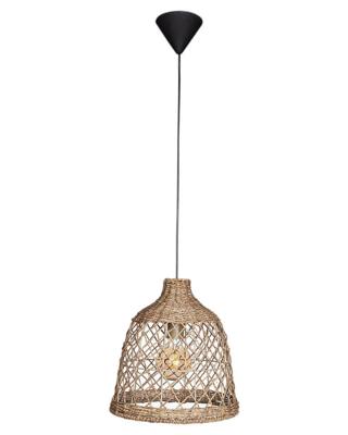 Bruine hanglamp zeewier E27 fitting By Rydens Lucena
