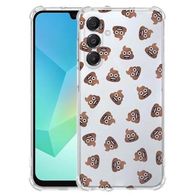 TPU Telefoonhoesje Samsung Galaxy A17 - Poep Emojis schokabsorberende backcover