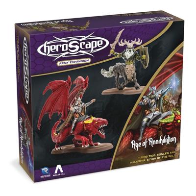 Heroscape Expansion Rising Tide - Sonlen & Halushia, Scion of the Wild Army *English Version*