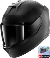 SHARK D-Skwal 3 Dark Shadow, Integraalhelm, Mat zwart KMA