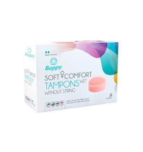 Soft+ comfort tampons wet