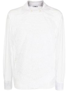 BODE chemise en nylon recyclé - Blanc