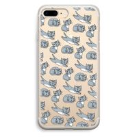Poezen: iPhone 7 Plus Transparant Hoesje Poezen: iPhone 7 Plus Transparant Hoesje