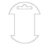 Byoux-kaartje type 60 - bxh 65x85 mm