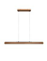 Trio HanglampDeacon houtbruin met zwart - 326610232