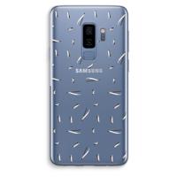 Hipster stripes: Samsung Galaxy S9 Plus Transparant Hoesje - thumbnail